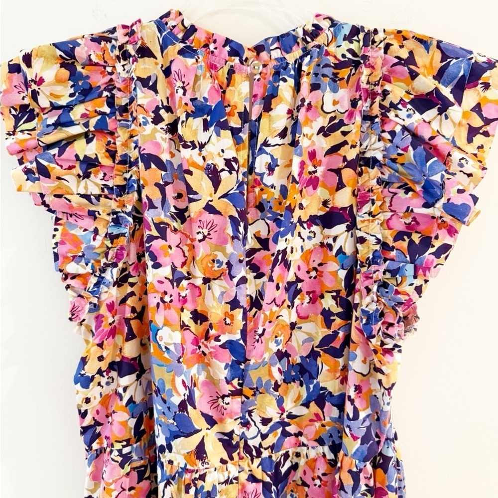Tyler Boe Ursula Cotton Bouquet Dress - Picture 6 of 13